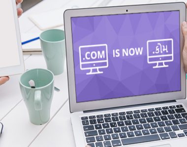 English TLD translated to Regional Language TLD